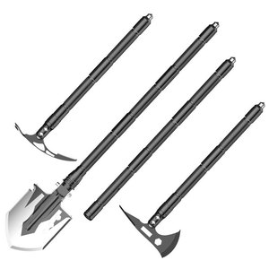Kit d'outils de survie multifonctionnel Td14, 14 en 1, en métal compact, pour le camping en plein air, outil d'urgence - Product Image 1