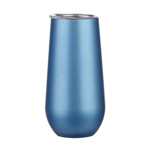 Biểu Tượng Tùy Chỉnh Đôi Tường Thép Không Gỉ Cách Điện Sáo Kim Loại Rose Gold Stemless Rượu Vang Tumblers Với Uống Cách Nhiệt - Product Image 6