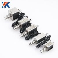 Nuevo Actuador Eléctrico Lineal de 2024, DC5V6V12V24V AC 110v 230v, Personalizable, Potente, Electroimán Lineal de Empuje y Tracción, Micro Electroimán