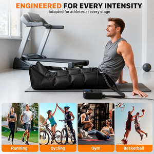 Produits tendances Z09, appareil de massage des jambes rechargeable, 5 modes de massage, soulagement de la douleur et des courbatures, masseur de jambes à compression d'air - Product Image 2