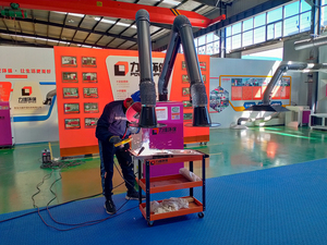 Meilleur aspirateur industriel électrique avec bras, filtration HEPA, débit d'air de 2400 m³/h, neuf - Product Image 3