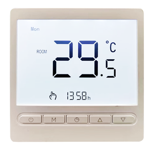 Termostato WiFi Intelligente Tuya per Riscaldamento a Pavimento Elettrico, Design Moderno Flessibile in ABS, Programmabile, Resistente all'Acqua, Ecologico per Appartamenti - Product Image 1