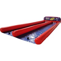 Ensemble de bowling humain gonflable personnalisé, quilles de bowling gonflables pour jeu d'équipe et événements de team building