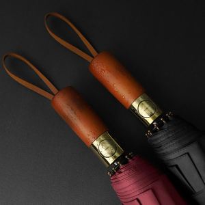 Parapluie promotionnel personnalisé OEM/ODM avec logo et motif imprimés, ouverture automatique, pour cadeaux d'affaires - Product Image 2