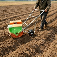 Semoir manuel réglable, planteur de précision agricole pour le maïs, le soja, l'arachide et le coton