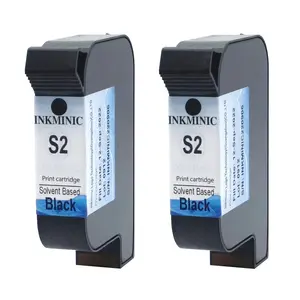 INKMINIC uyumlu SP4 S2 NP4 SP-L H-A01 siyah mürekkep kartuşları U2 artıları X1 TIJ mürekkep püskürtmeli yazıcı için cips