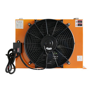 หม้อน้ำระบายความร้อนน้ำมันรุ่น GL ขนาด 425x120x198 มม. แบบแนวนอน 12V 24V สำหรับยานยนต์วิศวกรรม - Product Image 1