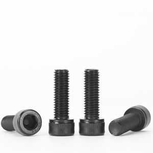 Vít nhà sản xuất M2 M2.5 M3 M4 M5 M6 M8 M10 <span class=keywords><strong>M12</strong></span> M14 M16 din912 đen hình lục giác ổ cắm đầu vít - Product Image 2