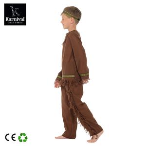 Disfraz de Estilo Indígena Americano <span class=keywords><strong>con</strong></span> Borlas para Niños, Disfraz Medieval para Halloween, Carnaval, Cosplay de TV y Cine - Product Image 3
