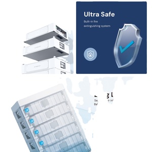 Batería Lifepo4 Dyness de 51.2v 100ah, Apilable, Montable en Rack, 20kwh 30kwh 50kwh, 8000 Ciclos, Sistema de Almacenamiento de Energía para el Hogar, Gran Venta - Product Image 3