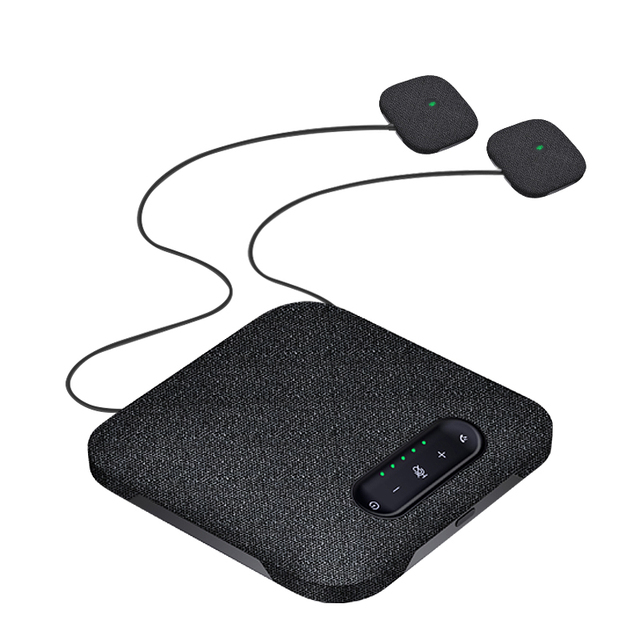WODWIN Expansion Mics HIFI Audio Build-in 3000mAH Battery Wireless Conference Microphone for Meeting Room