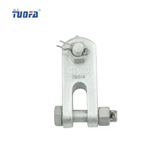 Hebei link fittings Clevis Eye Z/ZS Type medium-thick steel plate Durable Right Angle socket easylift head end fitting clevis