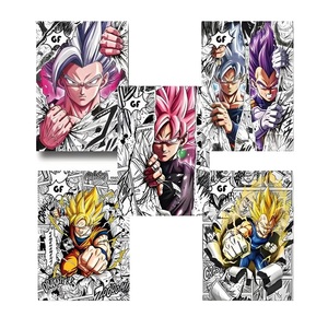 Cartes de collection SHANGYOU <span class=keywords><strong>Dragon</strong></span> Balls Anime, cartes à <span class=keywords><strong>collectionner</strong></span> DBZ, cartes à peler, cartes à jouer, cartes illustrées pour enfants, jouets cadeaux - Product Image 1