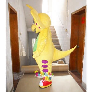 Disfraz de Mascota de <span class=keywords><strong>Dinosaurio</strong></span> <span class=keywords><strong>Barney</strong></span> Dragon de Alta Calidad con Certificación CE, Disfraz de Mascota de Dibujos Animados para Adultos en Venta - Product Image 3