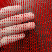 Effet de serre 60gsm Mono Shade Rate 25% Agriculture Red Sun Shade Netting