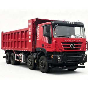 รถดัมพ์ดีเซลขนาด 8x4 30 ตัน สำหรับงานส่งออก เหมาะสำหรับผู้รับเหมาโครงการโครงสร้างพื้นฐานระดับโลก งานขนย้ายดินหนัก - Product Image 2