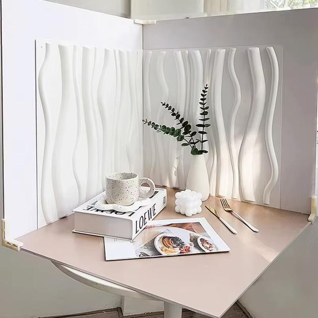 Photography Background 50*50CM 3d Pvc Waterproof Realistic Photo Background Board Ins Flat Lay Food Product