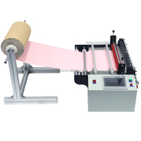 Machine de découpe automatique de film DTF en rouleau en feuilles avec découpe positionnée, contrôlée par PLC et à longueur variable