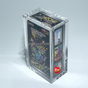 SHP Envoyer des Marchandises Rapide Acrylique Japonais <span class=keywords><strong>Pokemon</strong></span> <span class=keywords><strong>Booster</strong></span> Boîte Shining <span class=keywords><strong>V</strong></span> & TagTeam All <span class=keywords><strong>Star</strong></span> <span class=keywords><strong>Booster</strong></span> Boîte Forte Magnétique Affichage Boîte - Product Image 3
