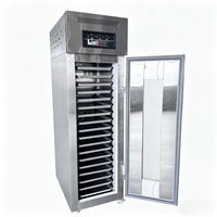 Gabinete de Fermentación en Frío de 18L con Temporizador Inteligente, Refrigerador para Masa de Pan y Pastelería