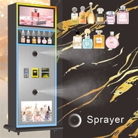 Distributeur automatique de parfum avec écran tactile, Wi-Fi, SDK, retour de monnaie, lecture de code QR, en acier inoxydable