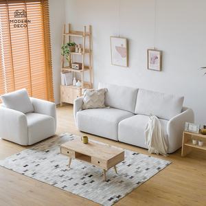 Ensemble de canapés modernes sur mesure meubles de salon canapé 2 places en tissu canapé 1 place <span class=keywords><strong>fauteuil</strong></span> - Product Image 2
