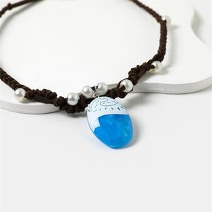 Collar de Perlas Inspirado en Moana, Forma de Lágrima, Uso Diario, Unisex - Product Image 5
