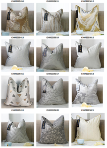 Délicatesse nouveau Design 45x45cm /50*50cm Jacquard dernière conception Satin armure tissu personnalisé <span class=keywords><strong>housse</strong></span> de <span class=keywords><strong>coussin</strong></span> - Product Image 5