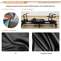Hochwertige Aluminium-Legierung Pilates Reformer Maschine für Professionelles Yoga-Training L003 Kerntrainingsliege