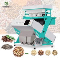 Trieuse optique de grains à haute capacité, personnalisée, pour la classification des noix et des grains de café par couleur et taille
