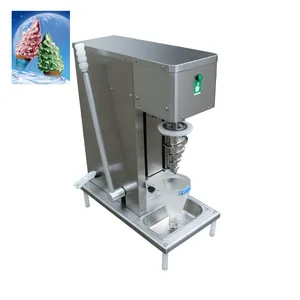 soft swirl ice cream machine swirl freeze frozen fruits ice cream machine with CE