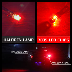 HUAJIAN LED <span class=keywords><strong>intermitente</strong></span> iluminación de freno función estroboscópica rojo 1156/1157/7443 LED lámpara de coche Auto bombilla luz de freno <span class=keywords><strong>con</strong></span> sistema de refrigeración del ventilador - Product Image 6
