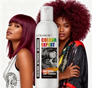Lekoror <span class=keywords><strong>Tinta</strong></span> per <span class=keywords><strong>Capelli</strong></span> Semipermanente Senza Perossido, Colore <span class=keywords><strong>Rosso</strong></span> Intenso - Product Image 3