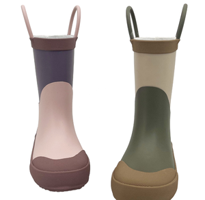 Venta al por mayor <span class=keywords><strong>Botas</strong></span> De Lluvia Impermeables <span class=keywords><strong>Botas</strong></span> De Lluvia Niños Zapatos De Goma - Product Image 3