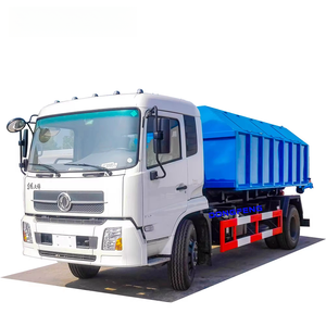 Camion à benne basculante Dongfeng de 15 tonnes, camion à bras articulé pour la collecte des déchets, à vendre - Product Image 5