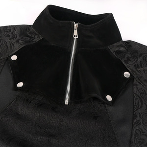 Steel Master Court Gentleman Gabardina para hombre Capa larga Stage Show Party - Product Image 4