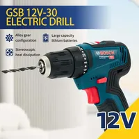 Perceuse électrique Bosch GSB 12V-30 Professional, visseuse sans fil, robuste, multifonctionnelle, pour la maison, tournevis, bricolage