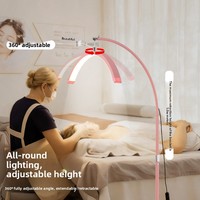 Lampe LED professionnelle en U de 24 pouces pour salon de beauté, idéale pour le maquillage, les extensions de cils et l'éclairage d'appoint – Prix direct usine