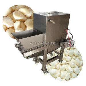 Procesador de alimentos continuo eléctrico automático, pelador de ajo, máquina peladora automática de ajo con cadena - Product Image 6