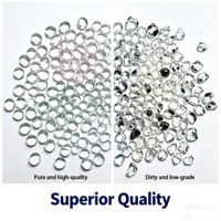 Perles de verre de haute pureté, forme ronde, taille uniforme, pour applications industrielles de précision, vente en gros en vrac, OEM, exportation