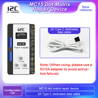 Programador de Reparación de Face ID I2C MC-15, Herramienta de Lectura y Escritura de Matriz de Puntos para Reparación de Proyector de Puntos de Face ID de iPhone X-15 Pro Max