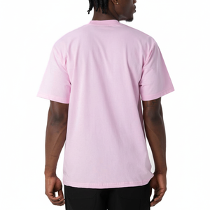 T-shirts surdimensionnés pour hommes T-shirt épais en coton à col ras du cou extensible à la mode pour l'été (S-XXL) - Product Image 1