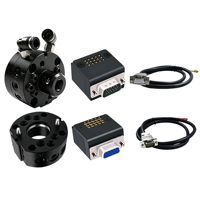 Changeur d'outils robotisé rapide QCA05, charge utile de 5 kg, pour effector final avec module de signalisation