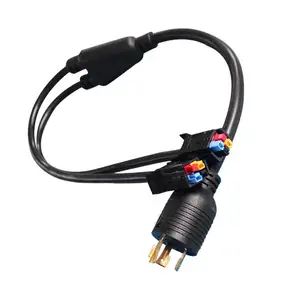 Anen L7-30P SJT Cable Plug With 12 AWG 3 Core Cable To Andersone PA45 Power Connector 10AWG