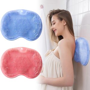 Épurateur de dos et de pieds de douche, brosse de coussin de massage de bain à épurateur mural avec ventouses exfoliant pour la peau <span class=keywords><strong>morte</strong></span> - Product Image 1