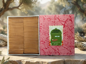 Bâtons d'encens Dhoop en Sauge Blanche et Bois de Santal en Gros – Encens Naturel à Base de Plantes pour Puja, Méditation, Yoga, Parfum d'Ambiance et Aromathérapie - Product Image 5