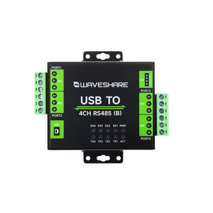 Convertidor Industrial Aislado de USB a RS485 de 4 Canales (B) con Chip CH344L, Circuitos de Protección Múltiple y Soporte para Múltiples Sistemas - Product Image 3