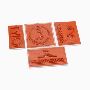 Plaque de gaufrage personnalisée avec logo, estampage à chaud, moule en silicone pour tampon - Product Image 3