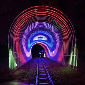 Luz de motivo de arco de túnel de Natal para decoração de exterior de alta qualidade