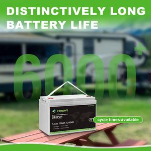 リン酸鉄リチウム電池パック LFP 12V 100Ah 鉛蓄電池代替 ソーラーバッテリー 12.8V 100ah 120ah 150ah リチウム鉄リン酸電池 - Product Image 6